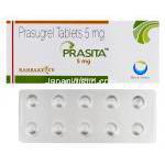 Prasita　プラシタ、ジェネリックエフィエント　Efient、プラスグレル5mg